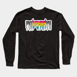 priDEMONth ~ Pansexual ~ PRIDE Long Sleeve T-Shirt